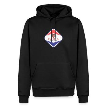 Istrien Hrvatska Kroatien Balkan Reise Urlaub Flag - Männer Premium Bio Hoodie - Schwarz - Vorne - Nico (187cm)