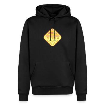 Kroatien Urlaub Balkan Istrien Hrvatska Souvenir - Männer Premium Bio Hoodie - Schwarz - Vorne - Nico (187cm)