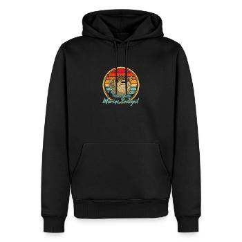 Kugelfisch Fisch Ozean Meer Ballonfisch Tier - Männer Premium Bio Hoodie - Schwarz - Vorne - Nico (187cm)