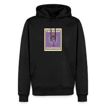 Neurologe Gehirn Neurochirurg Neuron Arzt - Männer Premium Bio Hoodie - Schwarz - Vorne - Nico (187cm)