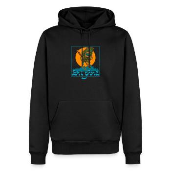 Hindu Buddhist Krishna Yoga Zen Buddhist - Männer Premium Bio Hoodie - Schwarz - Vorne - Nico (187cm)