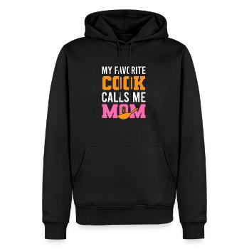 Koch Kochen Kochliebhaber Vintage Hobbykoch Spruch - Männer Premium Bio Hoodie - Schwarz - Vorne - Nico (187cm)
