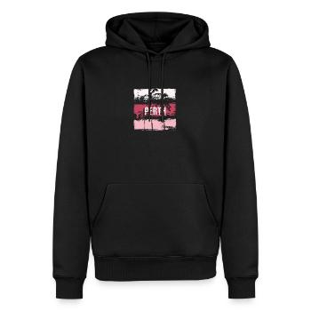 Perth Australie vacances Souvenir abstrait - Sweat à capuche Premium bio Homme - noir - Devant - Nico (187cm)