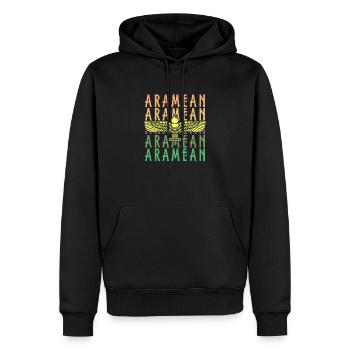 Aramäer aramäische Geschichte Naher Osten - Männer Premium Bio Hoodie - Schwarz - Vorne - Nico (187cm)