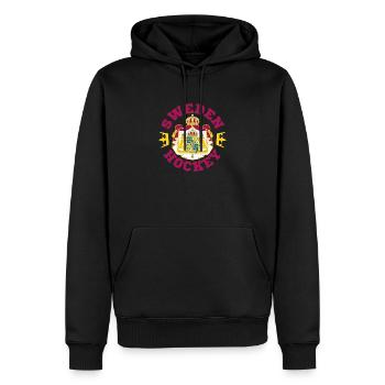 Schweden Urlaub Flagge National Wikinger - Männer Premium Bio Hoodie - Schwarz - Vorne - Nico (187cm)