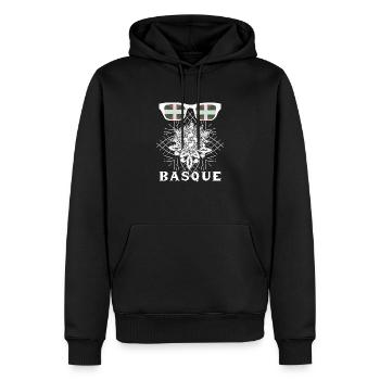 Basken National Patriotisch Euskal Herria - Männer Premium Bio Hoodie - Schwarz - Vorne - Nico (187cm)