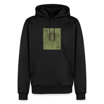 Lauburu Euskal Herria Basken Aquitanier Land - Männer Premium Bio Hoodie - Schwarz - Vorne - Nico (187cm)