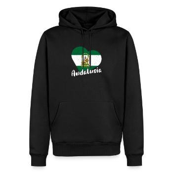 Halbinsel Spanien Andalusien Sevilla Granada - Männer Premium Bio Hoodie - Schwarz - Vorne - Nico (187cm)