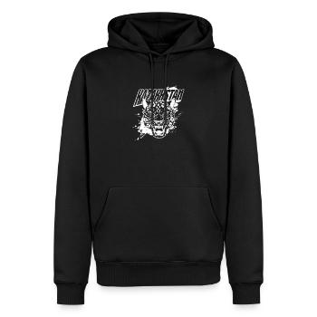 Qazaqstan Kasachstan Zentralasien National - Männer Premium Bio Hoodie - Schwarz - Vorne - Nico (187cm)