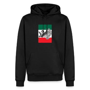 Zoroastrismus Faravahar Persien Simurgh Religion - Männer Premium Bio Hoodie - Schwarz - Vorne - Nico (187cm)