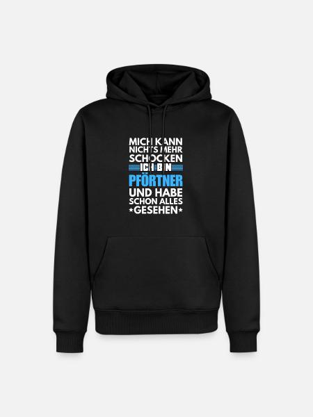Non-Shockable Gatekeeper - Men’s Premium Organic Hoodie - black
