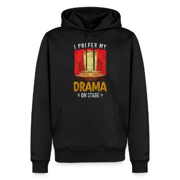 Schauspieler Regie Musical Kulisse - Männer Premium Bio Hoodie - Schwarz - Vorne - Nico (187cm)