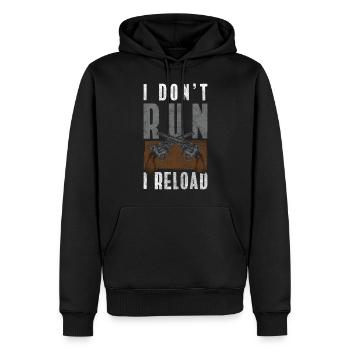 Tir au pistolet Club de tir Sport Chasse Tir Sports - Sweat à capuche Premium bio Homme - noir - Devant - Nico (187cm)