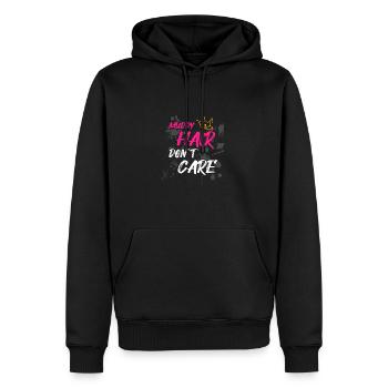 Muddy hair Schlammlauf Mud Run Muddy Race - Männer Premium Bio Hoodie - Schwarz - Vorne - Nico (187cm)