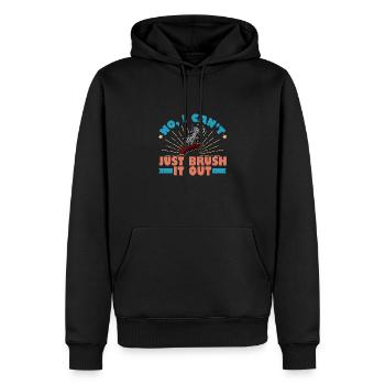 Groomer Grooming Hunde Hundepflege Spruch - Männer Premium Bio Hoodie - Schwarz - Vorne - Nico (187cm)