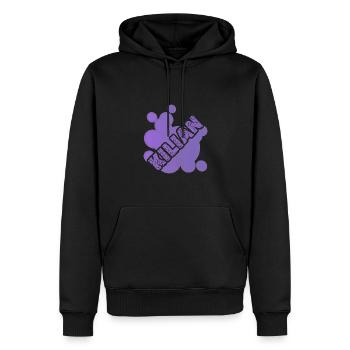 Animal de compagnie pour Kilian Prénom Animal - Sweat à capuche Premium bio Homme - noir - Devant - Nico (187cm)