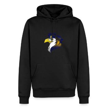 Barbados - Männer Premium Bio Hoodie - Schwarz - Vorne - Nico (187cm)