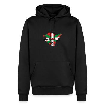 Euskaldunak Baskenland Euskal Herria Spanien - Männer Premium Bio Hoodie - Schwarz - Vorne - Nico (187cm)