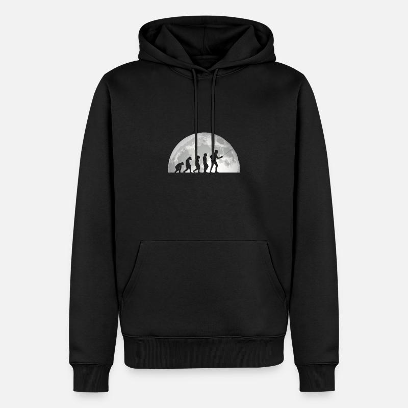 Escrime Evolution Escrime - Sweat à capuche Premium bio Homme - noir