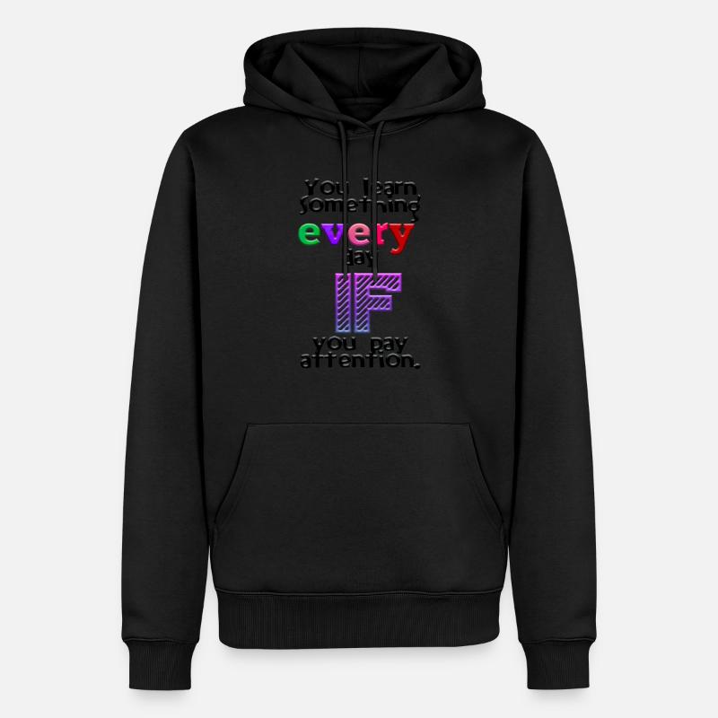 Abschlussfeier 2024 Abiturfeier - Männer Premium Bio Hoodie - Schwarz