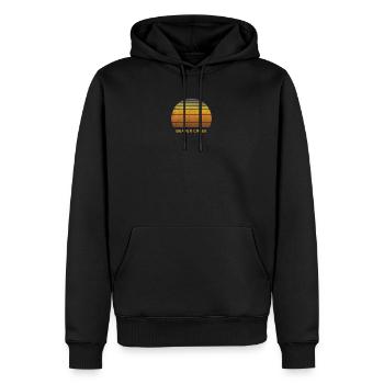 Retro Beaver Creek Colorado Ski Skiing Outdoors - Men’s Premium Organic Hoodie - black - Front - Nico (187cm)