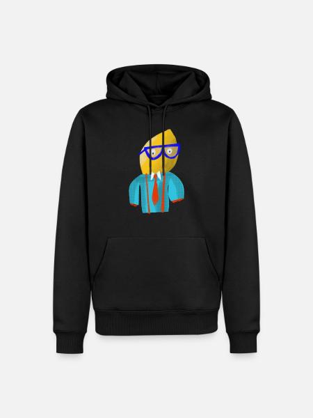 Mr Lemon Head - Men’s Premium Organic Hoodie - black