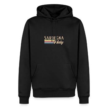Italien Italia Sommer Sardinien Insel Reise - Männer Premium Bio Hoodie - Schwarz - Vorne - Nico (187cm)