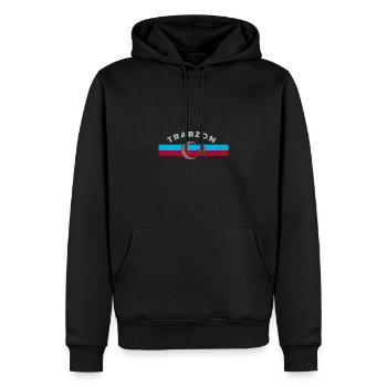Türken Türkei Trabzon Memleket Göktürkisch - Männer Premium Bio Hoodie - Schwarz - Vorne - Nico (187cm)