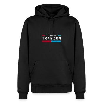 Trabzon Türken Trabzonlu Memleket Urlaub - Männer Premium Bio Hoodie - Schwarz - Vorne - Nico (187cm)