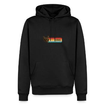 Dreidel Tradition Israel Chanukka Judentum - Männer Premium Bio Hoodie - Schwarz - Vorne - Nico (187cm)