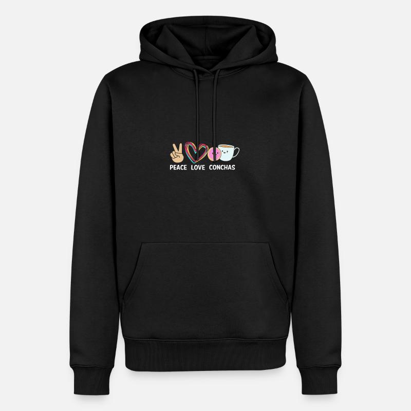 Latina Mutter - Männer Premium Bio Hoodie - Schwarz