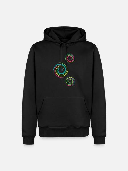 Psy - Men’s Premium Organic Hoodie - black
