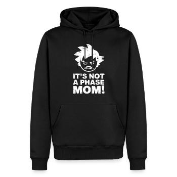 It's not a phase mom! Emo Goth Alternative - Men’s Premium Organic Hoodie - black - Front - Nico (187cm)