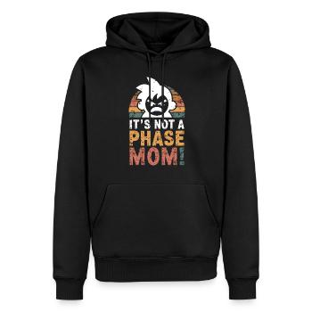 Ce n’est pas une phase maman ! Emo Goth Alternative - Sweat à capuche Premium bio Homme - noir - Devant - Nico (187cm)