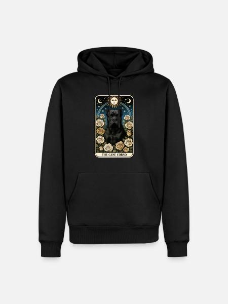 Cane Corso - Männer Premium Bio Hoodie - Schwarz
