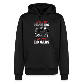 RC Car Ferngesteuertes Auto - Männer Premium Bio Hoodie - Schwarz - Vorne - Nico (187cm)