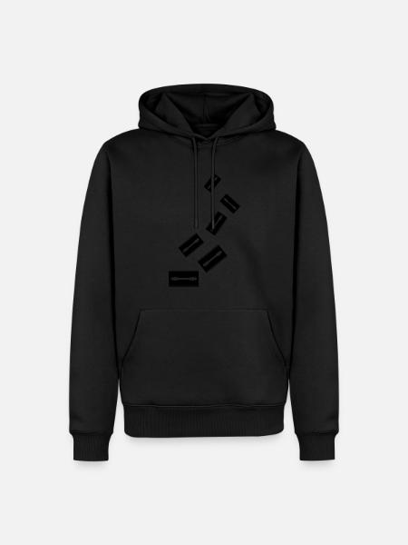 Razor Blade Icon Icon - Men’s Premium Organic Hoodie - black