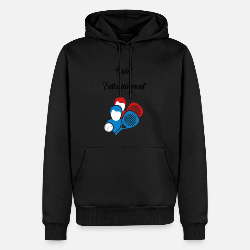 Padel Unterhaltung - Männer Premium Bio Hoodie - undefined