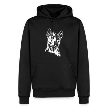 Thai Ridgeback Krone Hunde Hund Wilsigns - Männer Premium Bio Hoodie - Schwarz - Vorne - Nico (187cm)