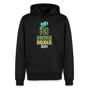 I'm going to be Big Brother 2024 Turtle Baby - Men’s Premium Organic Hoodie - black - Front - Nico (187cm)
