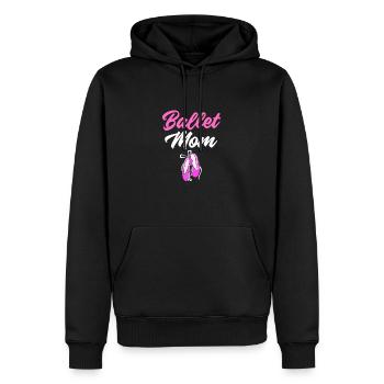 Ballett Ballett-Tänzerin - Männer Premium Bio Hoodie - Schwarz - Vorne - Nico (187cm)