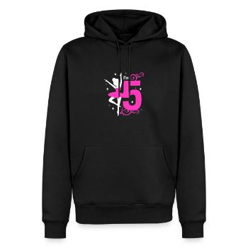 Ballet Ballet Dancer - Men’s Premium Organic Hoodie - black - Front - Nico (187cm)
