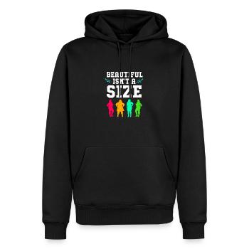 Body Positivity Feminist Feminismus Feministin - Männer Premium Bio Hoodie - Schwarz - Vorne - Nico (187cm)