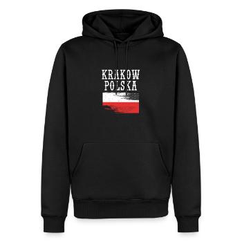 Polen Polnisch - Männer Premium Bio Hoodie - Schwarz - Vorne - Nico (187cm)