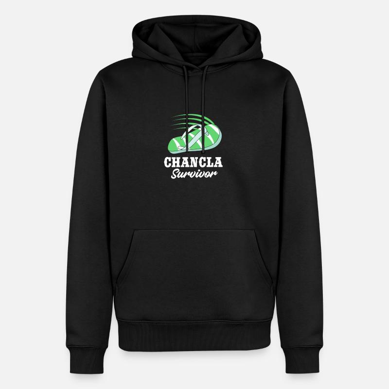 Latina Mutter - Männer Premium Bio Hoodie - Schwarz