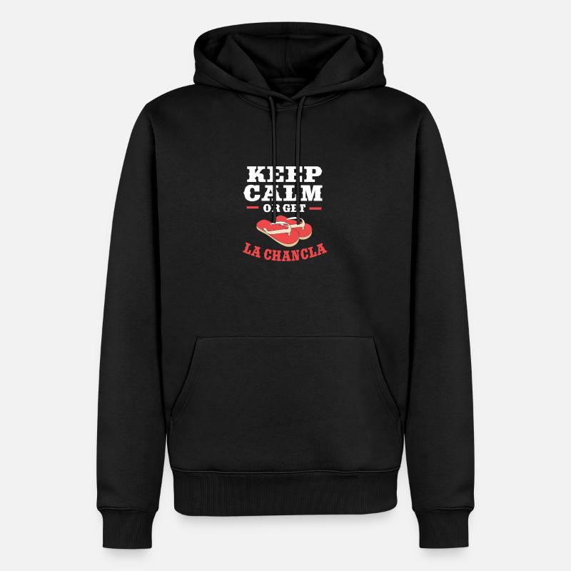 Latina Mutter - Männer Premium Bio Hoodie - Schwarz