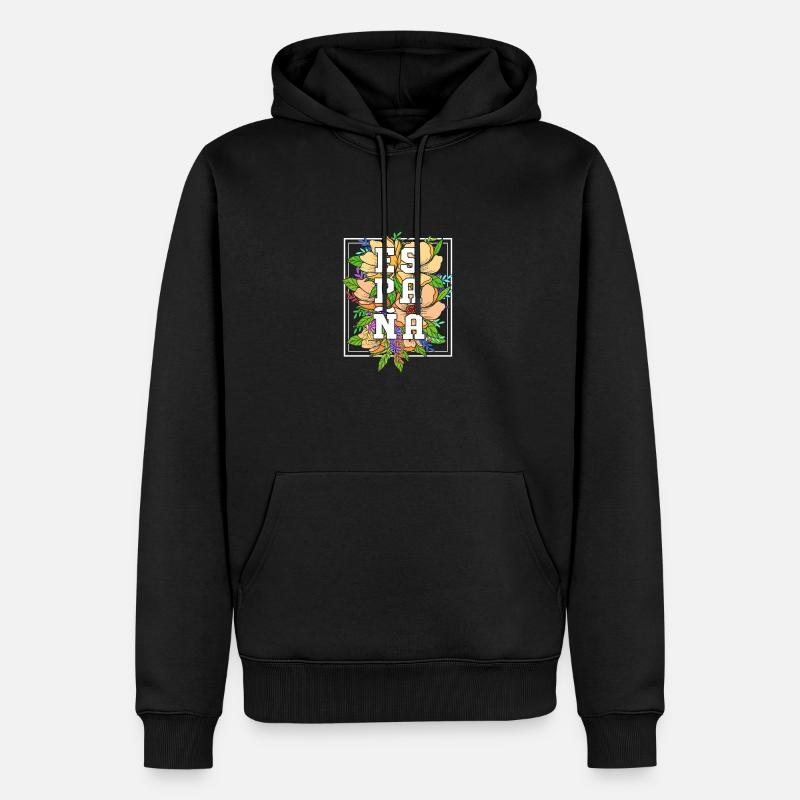Espagne Espagnol - Sweat à capuche Premium bio Homme - noir