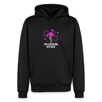 Krankenschwester Rente - Männer Premium Bio Hoodie - Schwarz - Vorne - Nico (187cm)