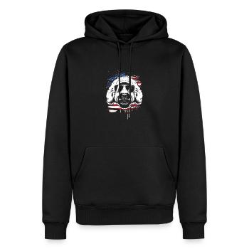 Goldendoodle - Männer Premium Bio Hoodie - Schwarz - Vorne - Nico (187cm)