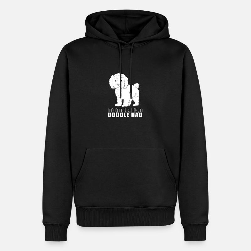 Goldendoodle - Sweat à capuche Premium bio Homme - noir